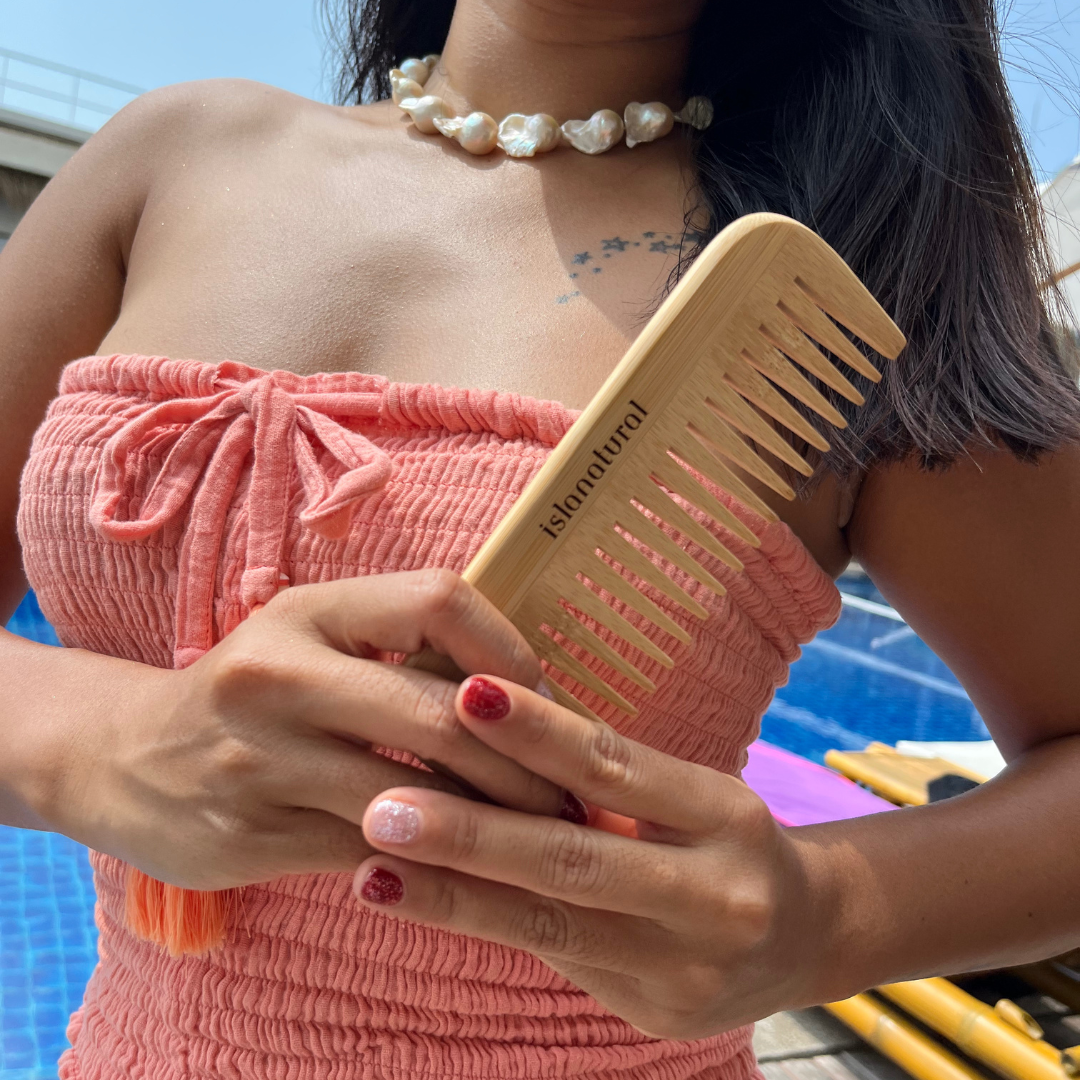 Bamboo Detangling Comb
